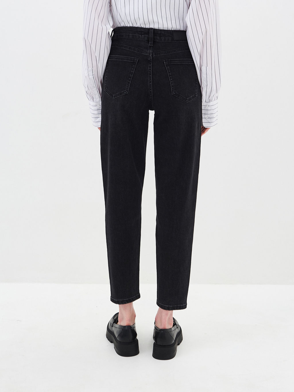 Женские джинсы mom fit с высокой посадкой - Mossmore фото 31