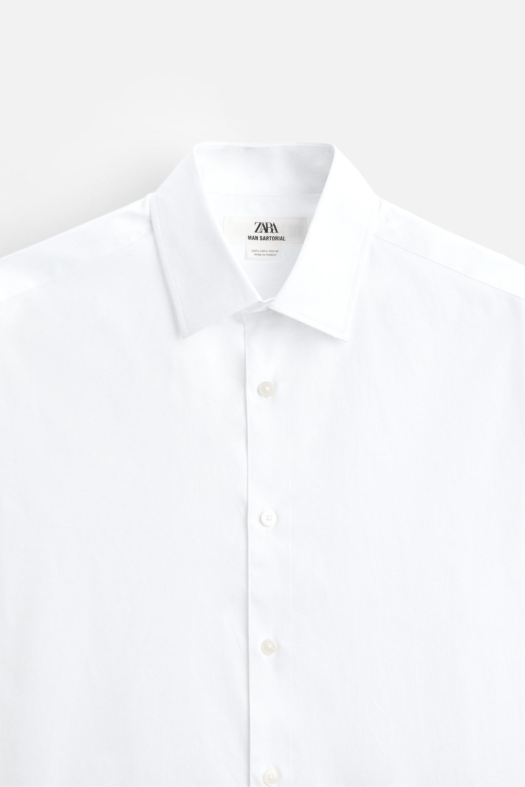 TEXTURED REGULAR FIT SHIRT - Zara фото 8