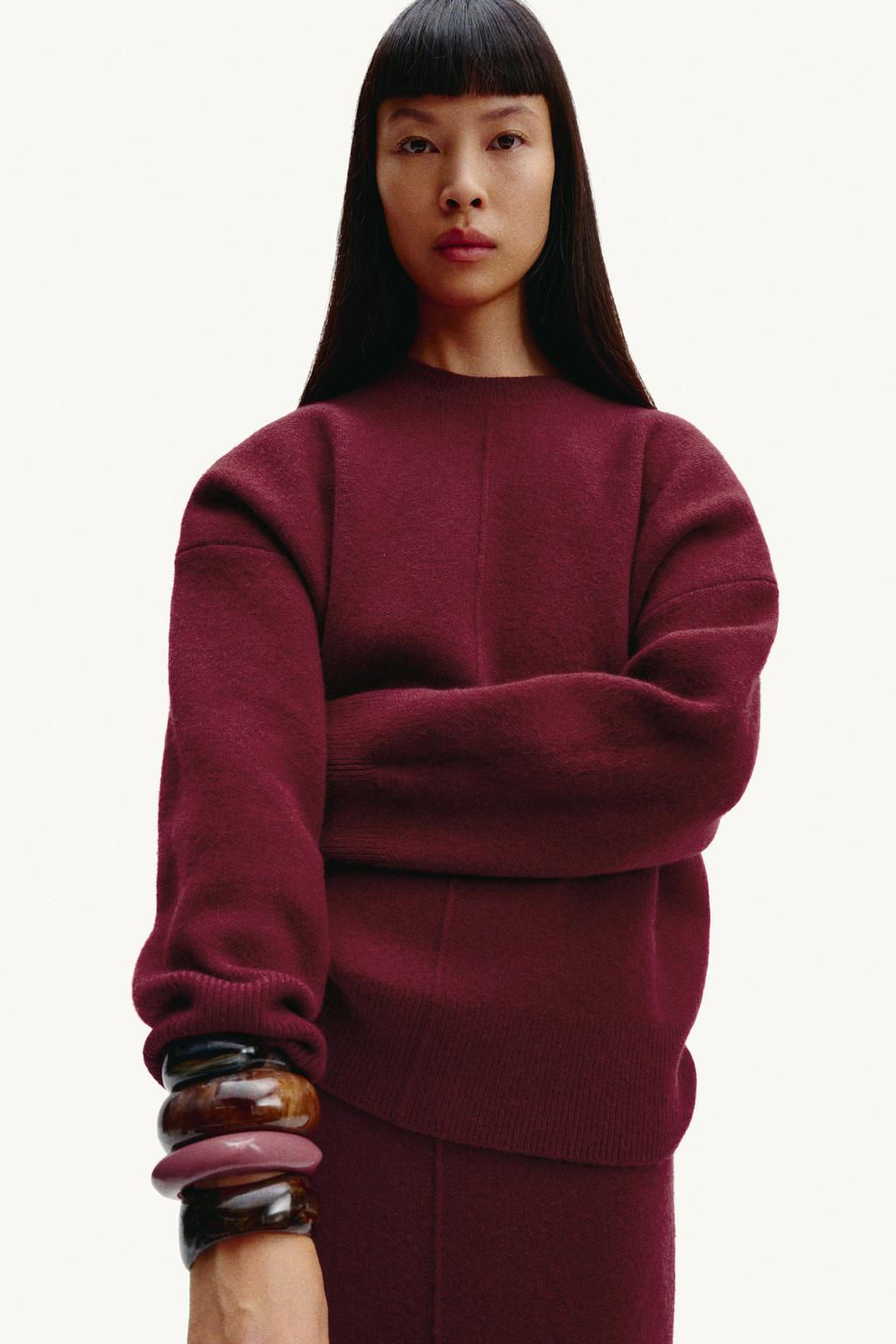 PLAIN KNIT SKIRT - Zara фото 4