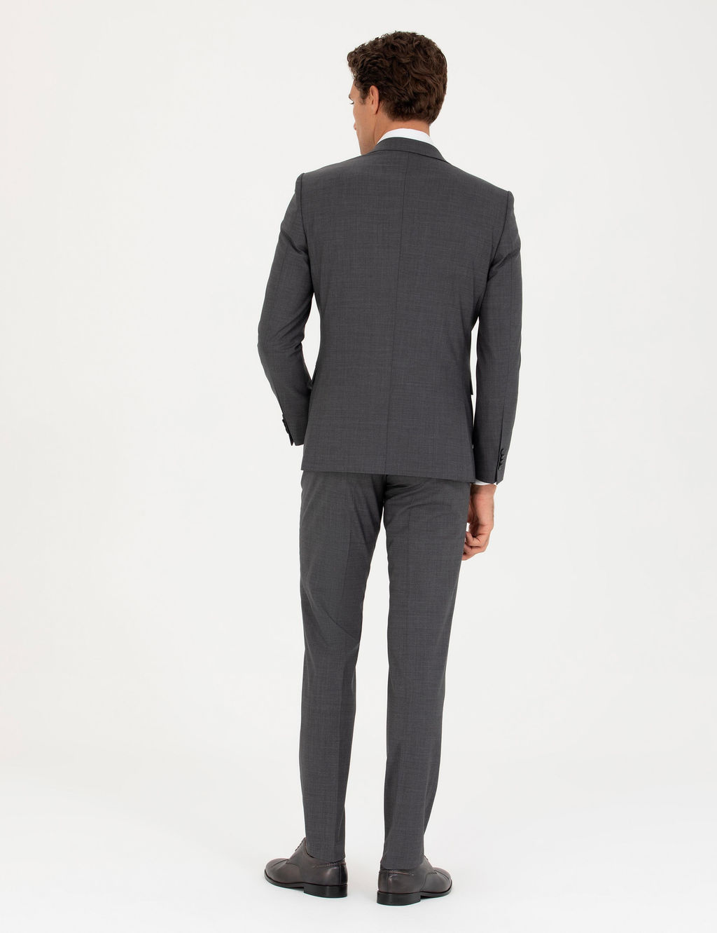 Брюки Slim Fit из дымчатой ткани - Cacharel фото 4