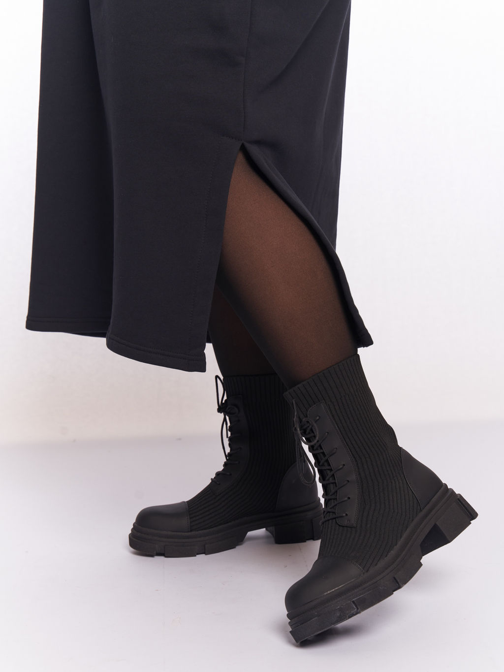 Платье толстовка с капюшоном PP83261BLK01 - Артесса фото 7