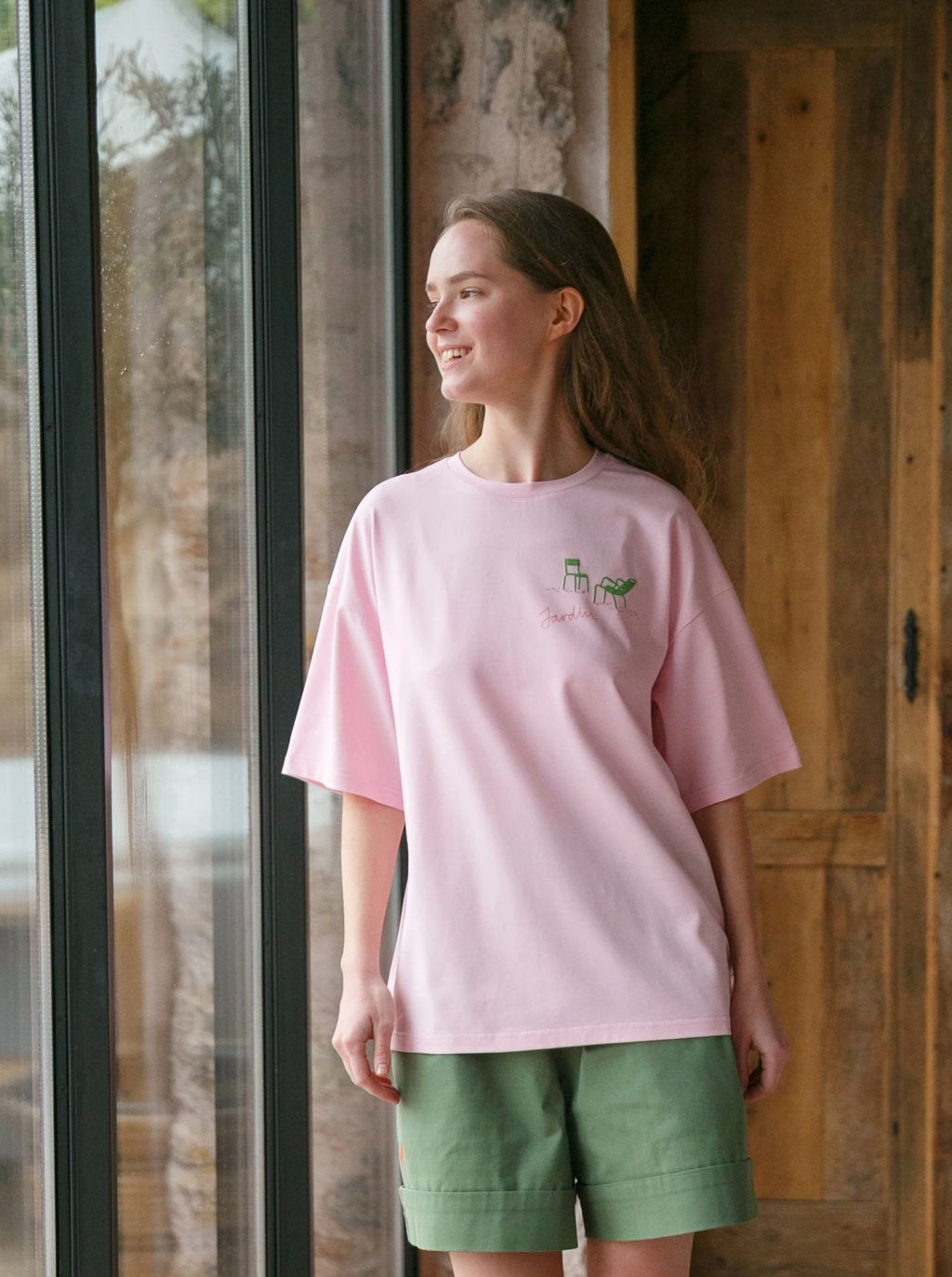 Футболка женская Jardin (pink)
