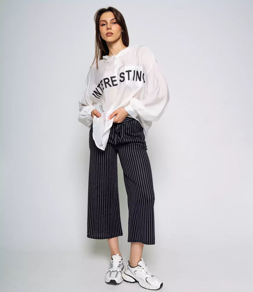 Рубашка #КТ23511, белый