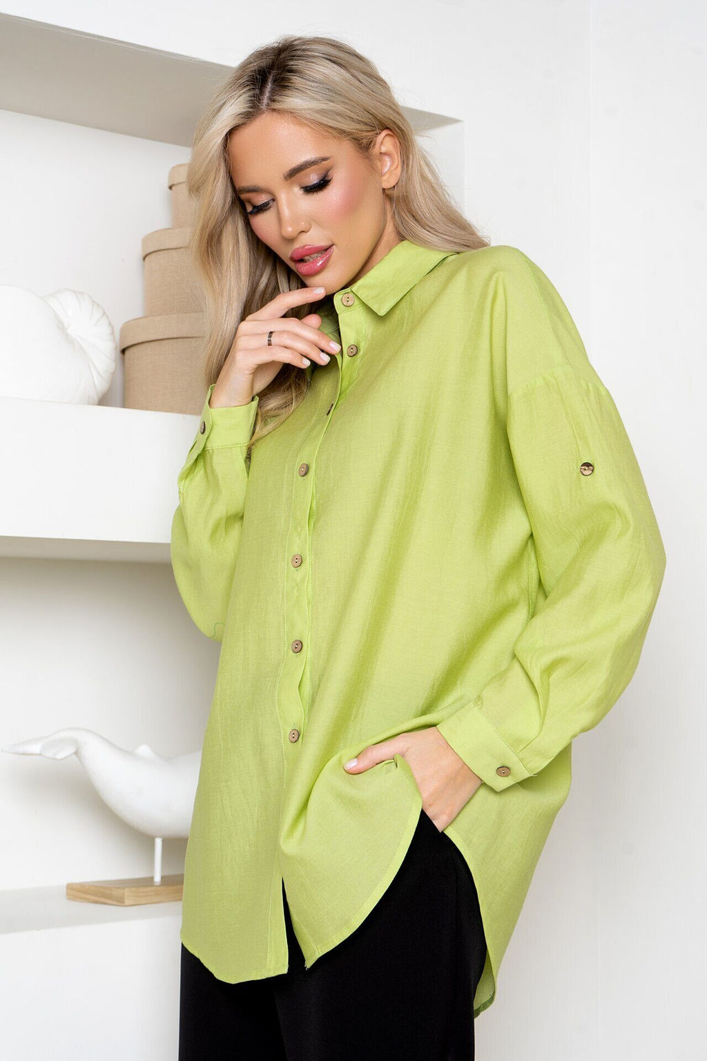 Рубашка 6181 - Open-style фото 5