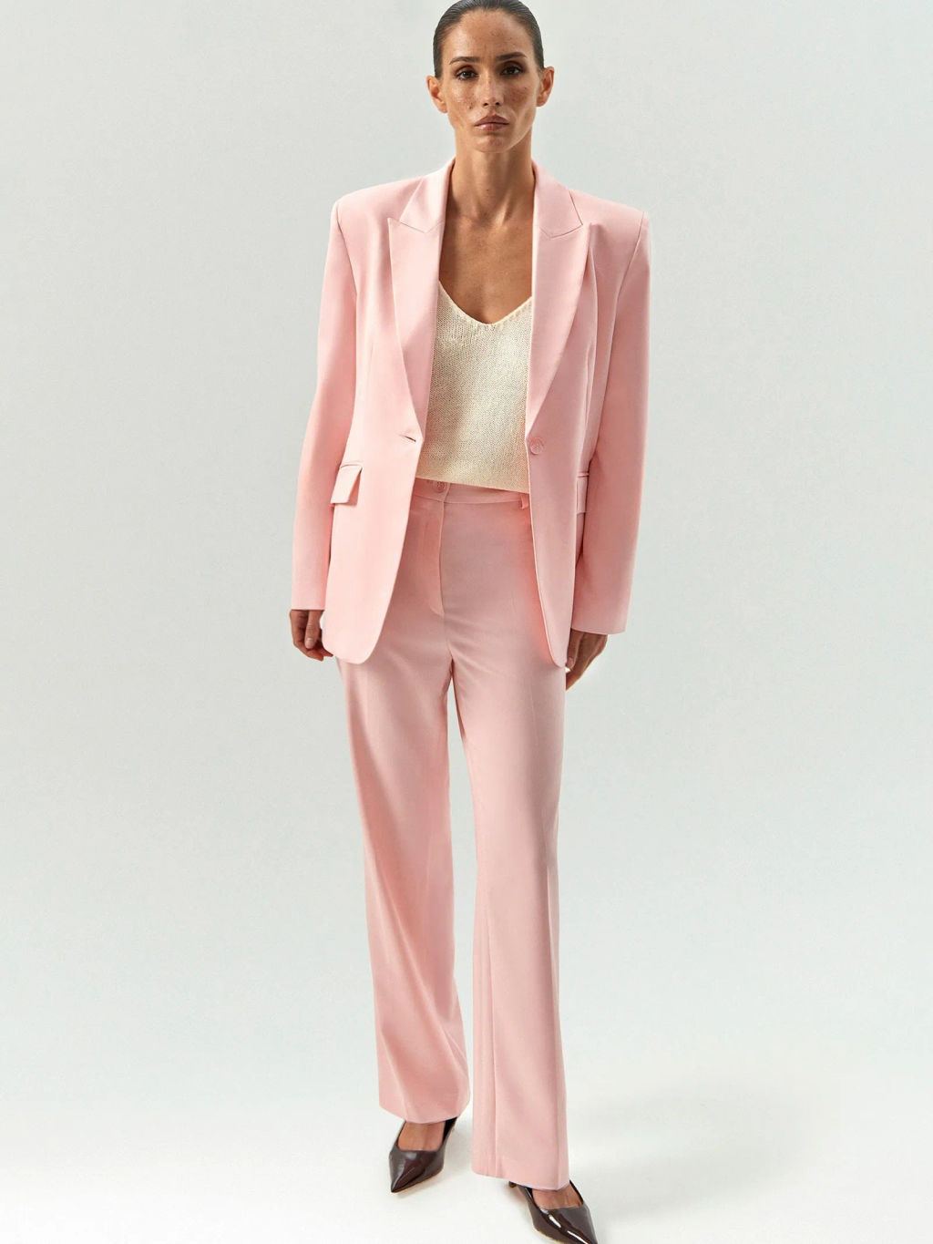 ЕМКА NEW / Брюки прямого кроя с шерстью - Emka фото 2