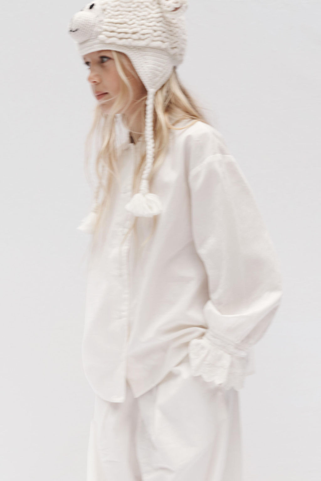 LIMITED EDITION EMBROIDERED PYJAMA SHIRT - Zara фото 2