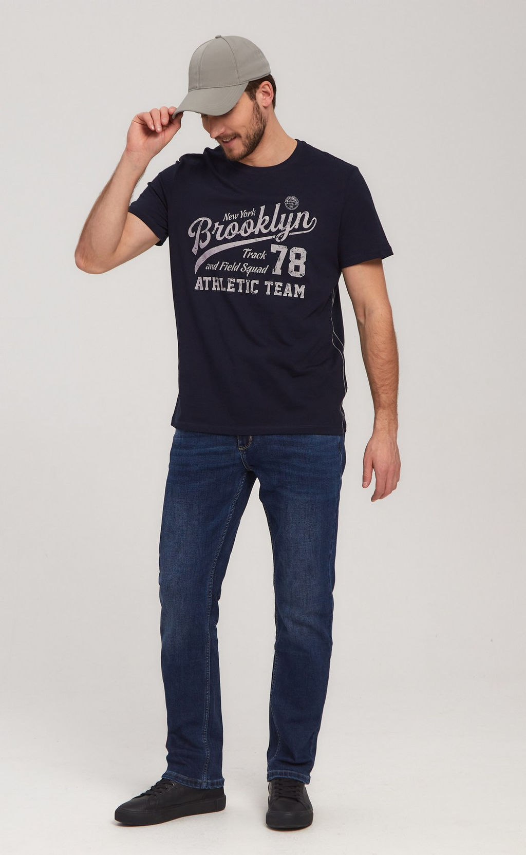 Джинсы Fine Joyce F121-01-77S синий хлопок  фото 3