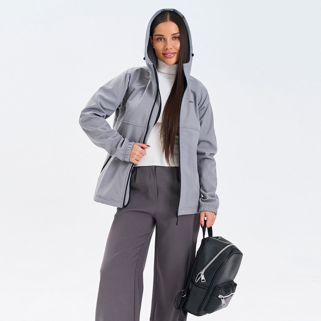 RODOS Ветровка softshell женская демисезон М-312 Бежевый фото 55