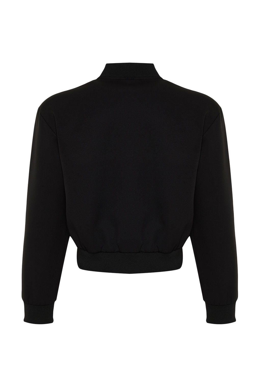 TRENDYOLMILLA Ekru Crop Ince Bomber Mont TWOSS24MO00032 фото 25