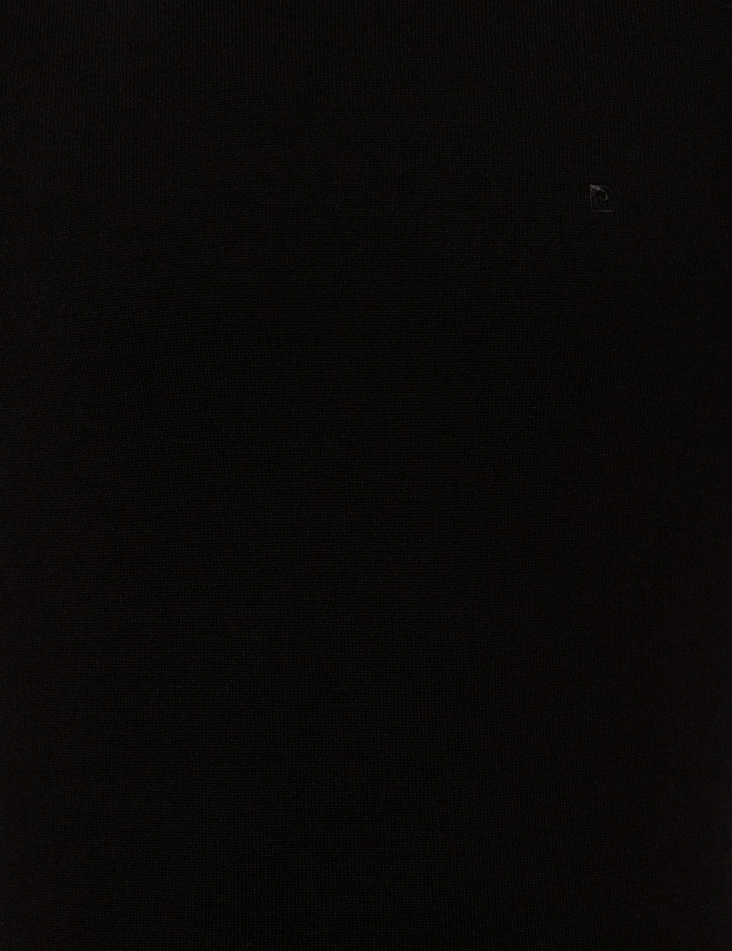 Siyah Slim Fit Bisiklet Yaka Basic Triko Kazak - Pierre cardin фото 6