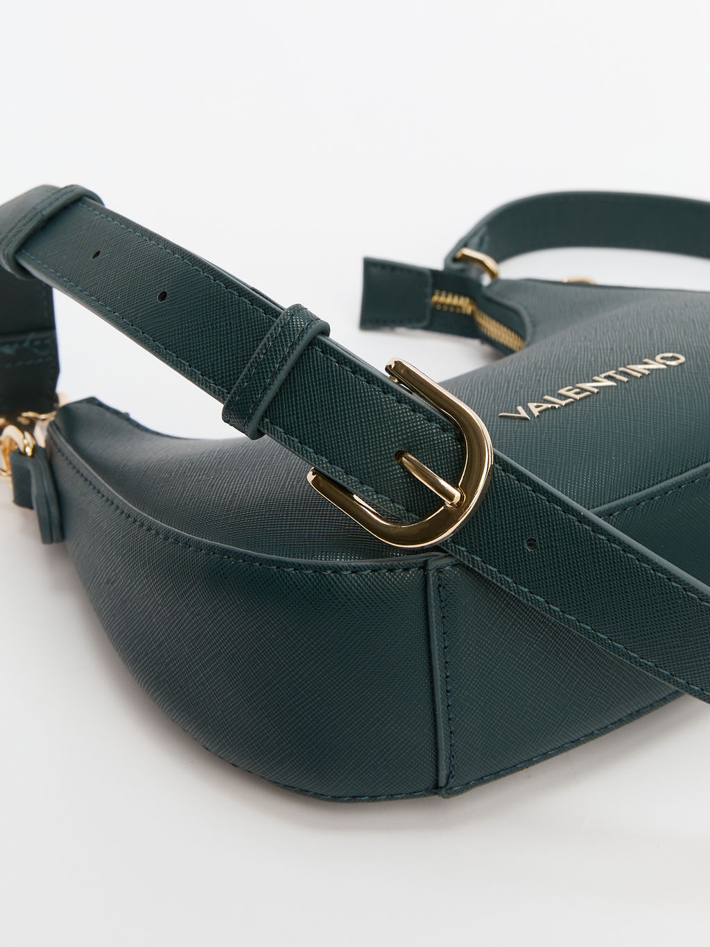 Женская сумка на плечо VALENTINO ZERO RE Артикул 4070880, сине-зеленый  фото 2