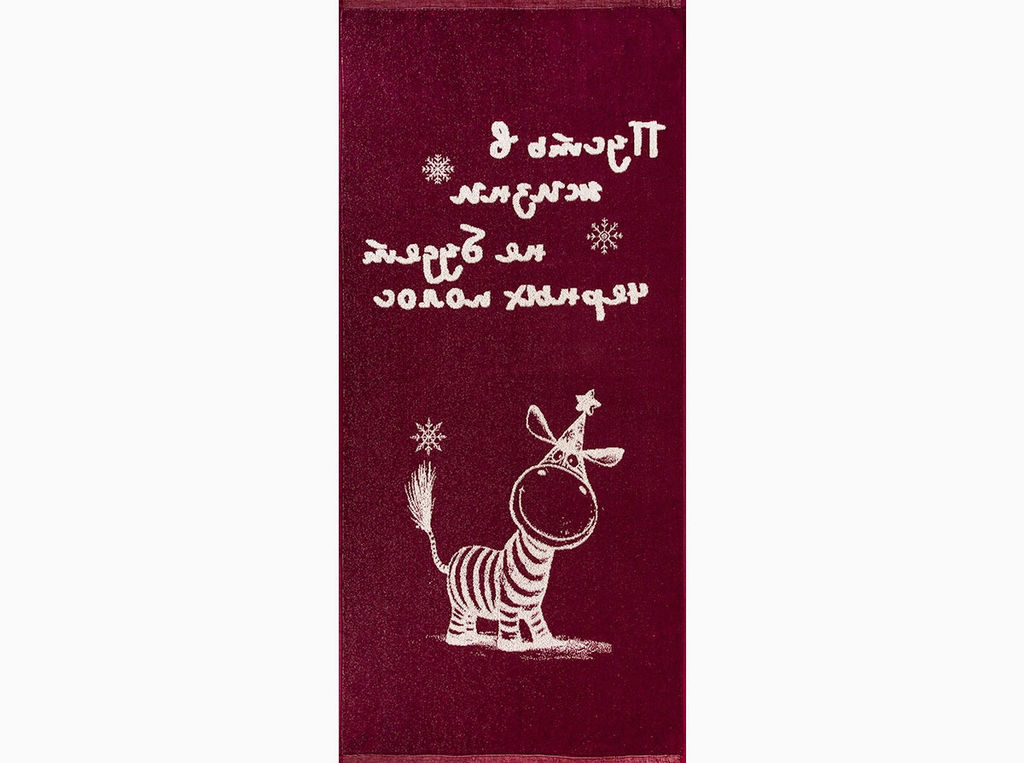 Полотенце махровое 6с102.411ж1 Зебруся (кр.дерево1) 67х150см