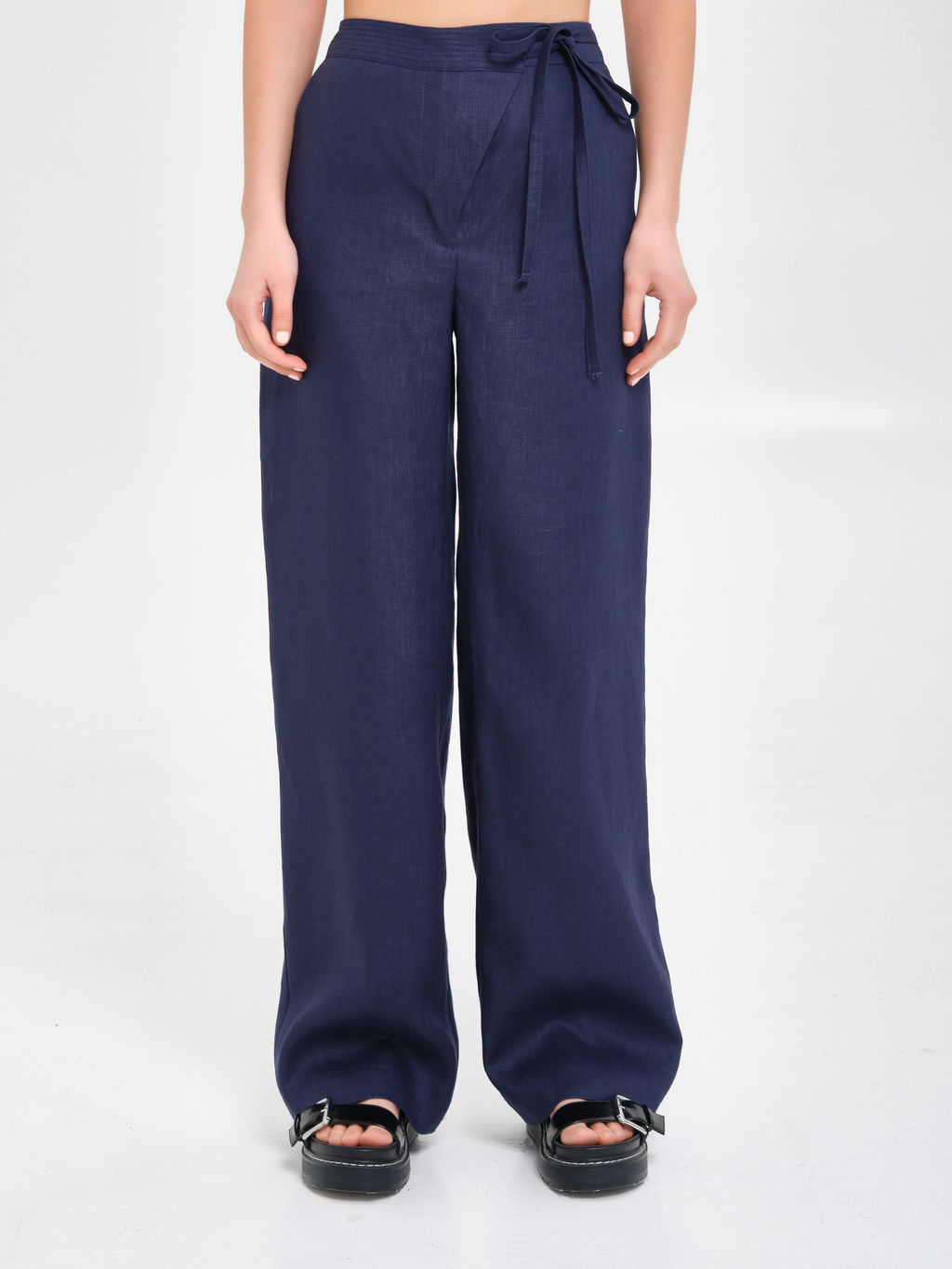 Брюки изо льна - Stilla фото 3