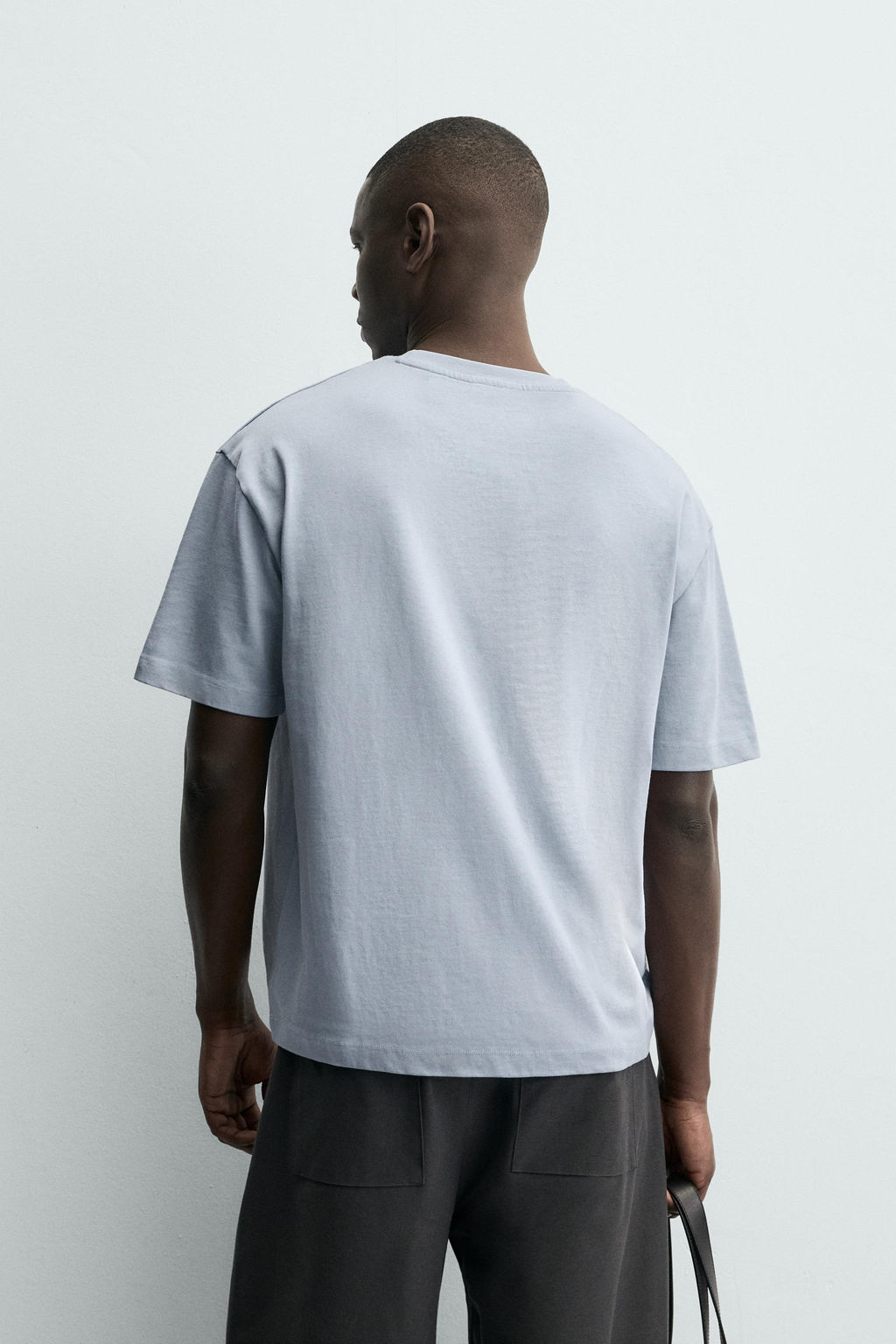 CAMISETA HEAVYWEIGHT B?SICA / Celeste - Zara фото 3