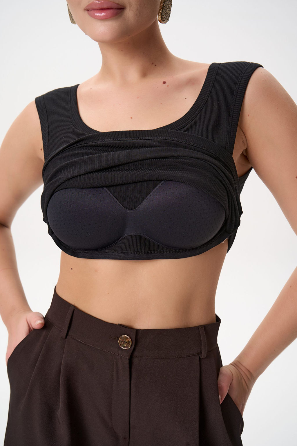 Топ Адри (чёрный) - Эльза фото 5