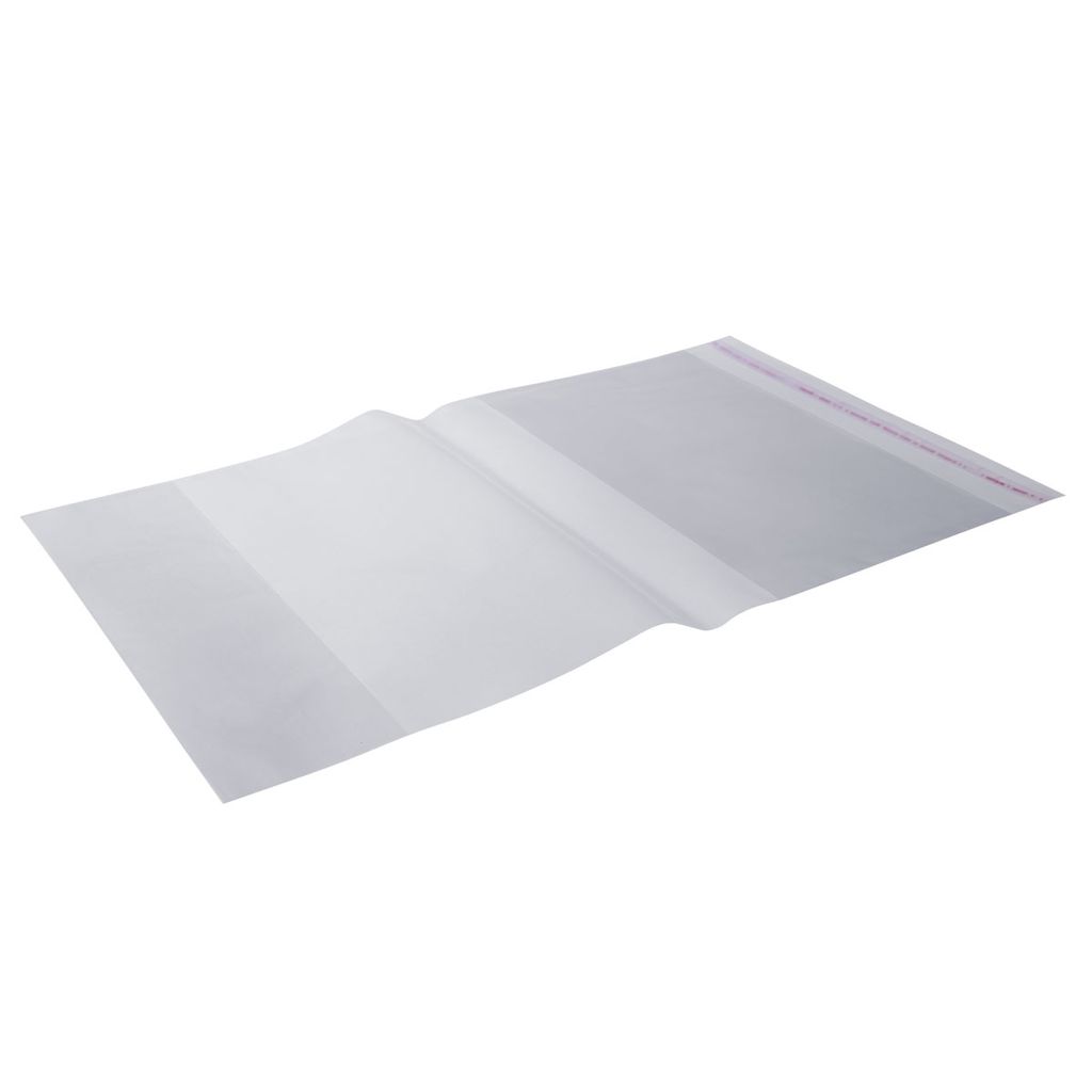 Лео ШколаСад Обложка универсальная для дневников с клеевым краем LNPP-08 70 мкм ( 225 х 415 мм) 5 шт. прозрачный