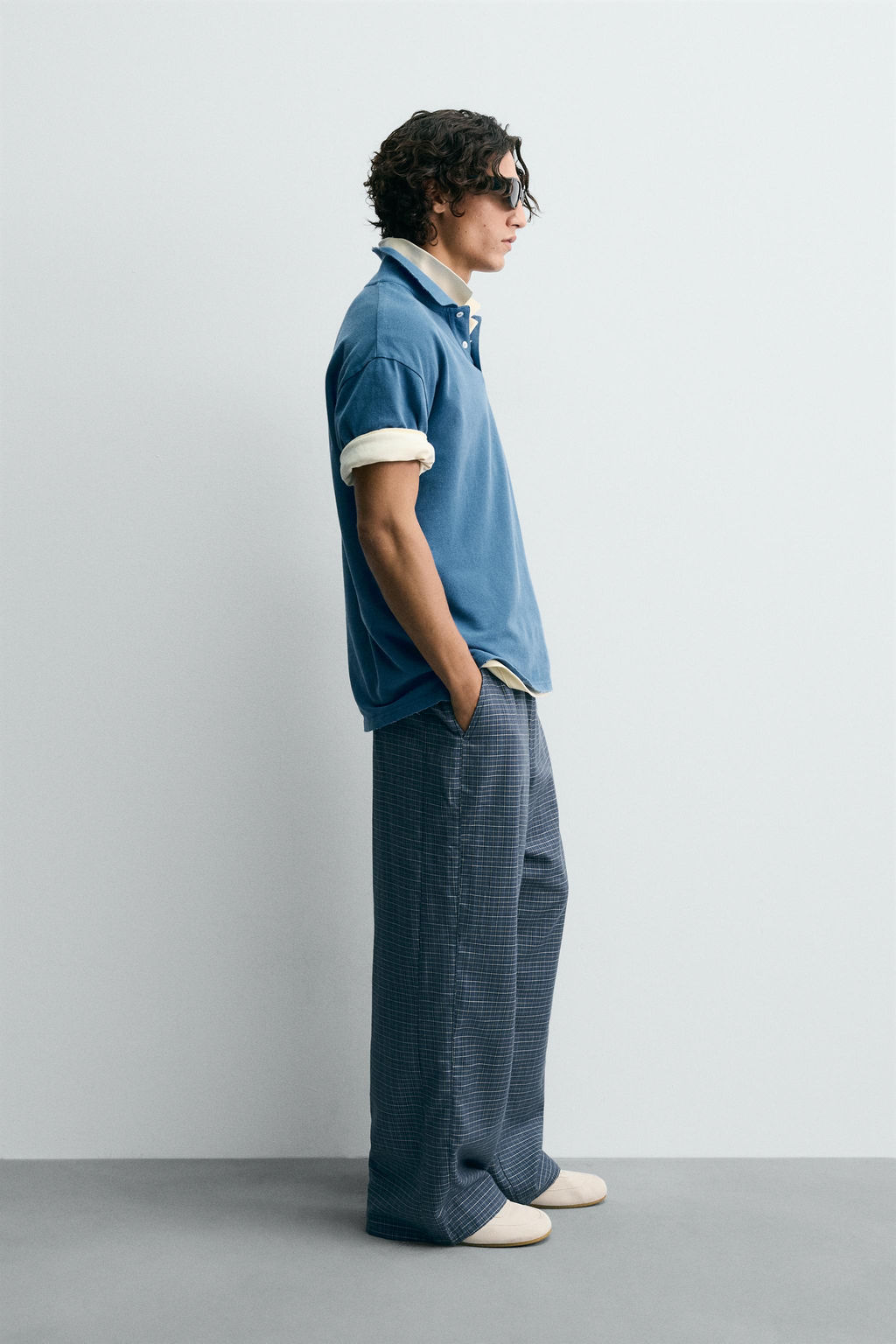 WASHED PIQU_ POLO SHIRT - Zara фото 12