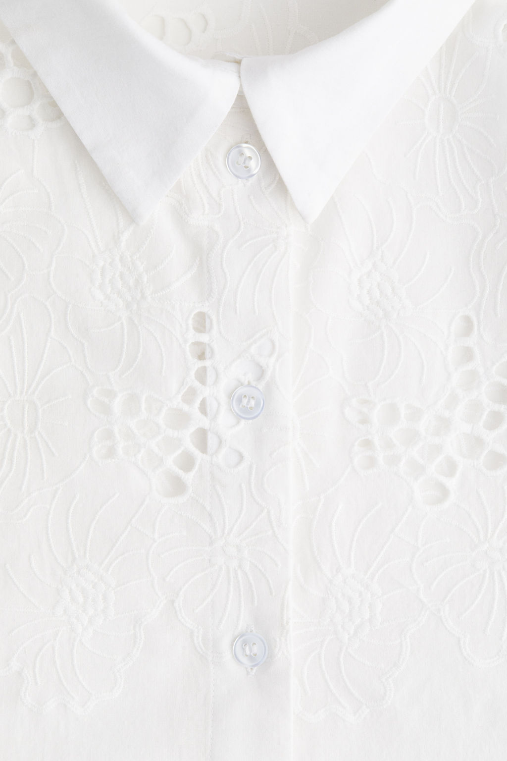 Camisa con bordado ingl?s - H&m фото 3