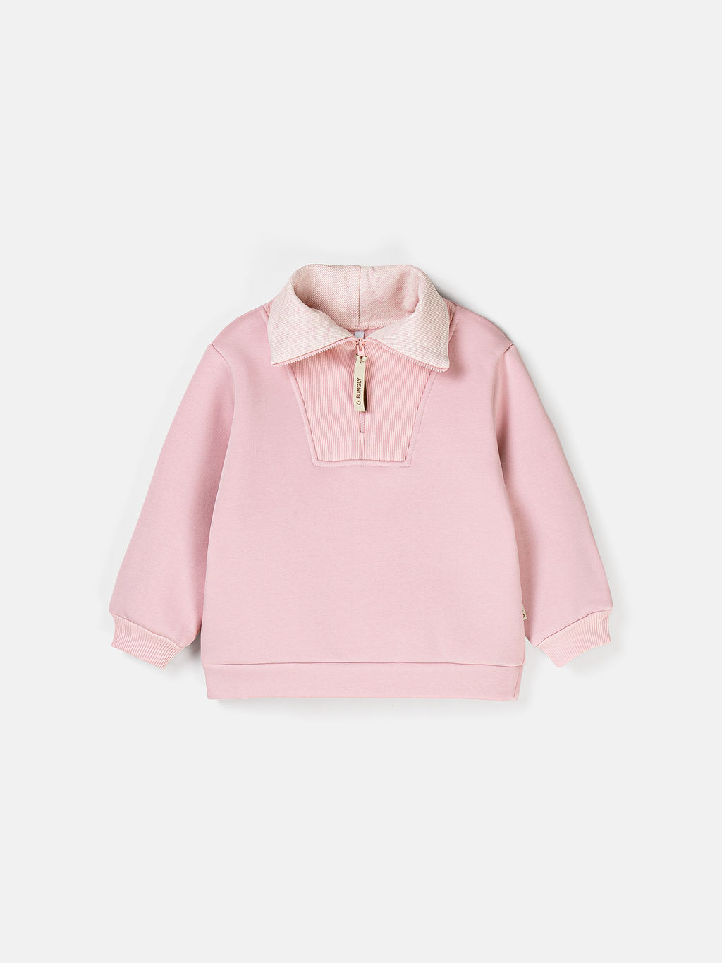 Свитшот Розовый зефир утепленный - Bungly фото 2