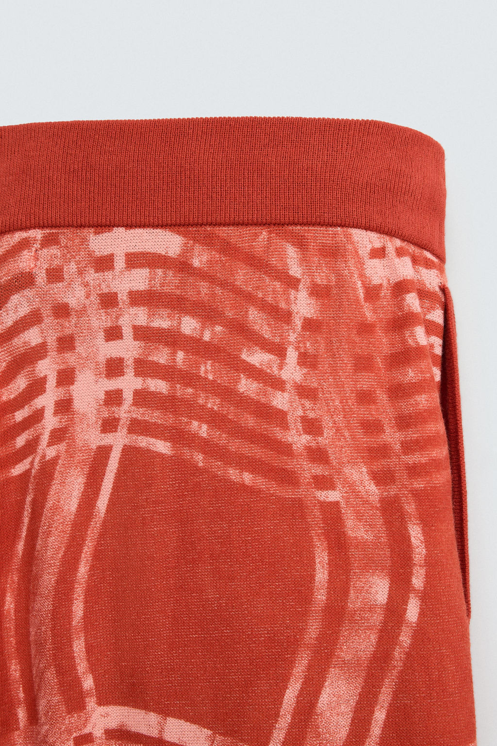 GRAPHIC PRINT KNIT TROUSERS  OTIS KWAME KYE QUAICOE - Zara фото 18