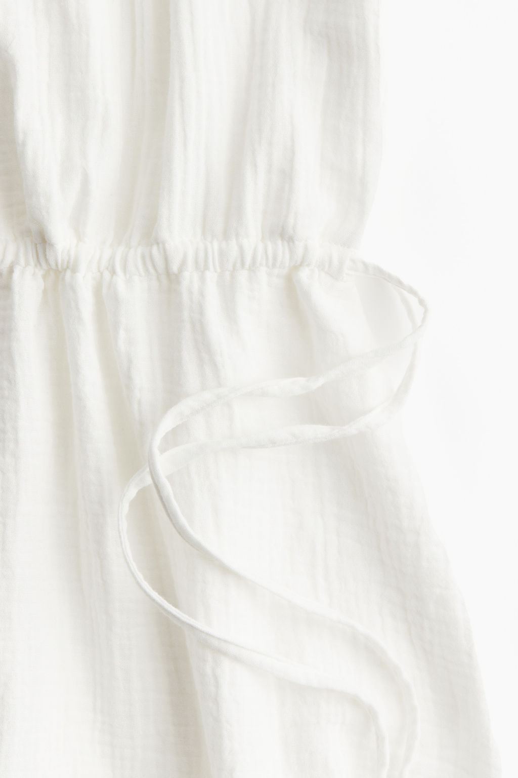 Vestido de algodon con cordon de ajuste - H&m фото 7