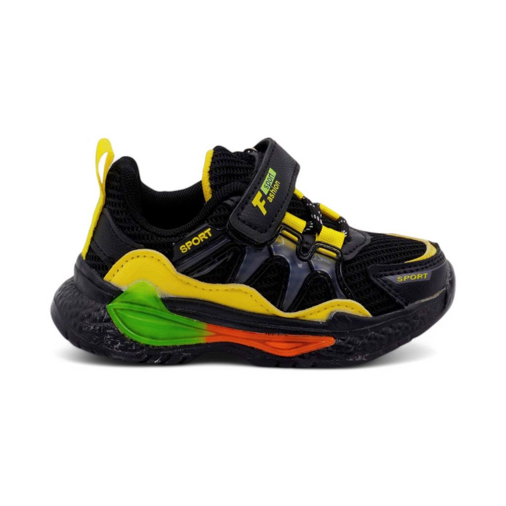 LED - кроссовки С7222-21 черные - Sport фото 2