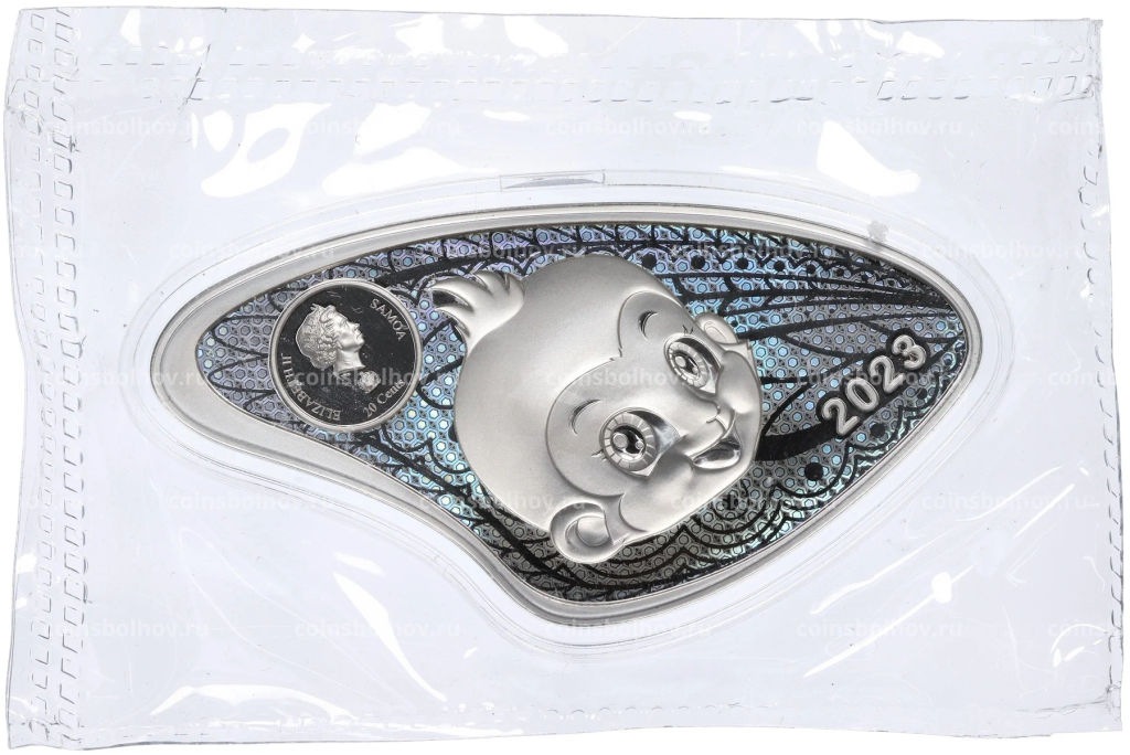 20 центов 2023 года Самоа Китайский гороскоп Год обезьяны