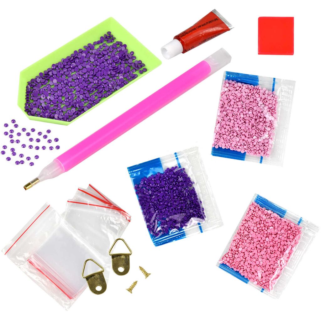 Набор для творчества Алмазная мозаика арт. 59827 / 16 СТРАНА РОЗОВЫХ ФЛАМИНГО размер: 40*50 см - Феникс+ фото 7