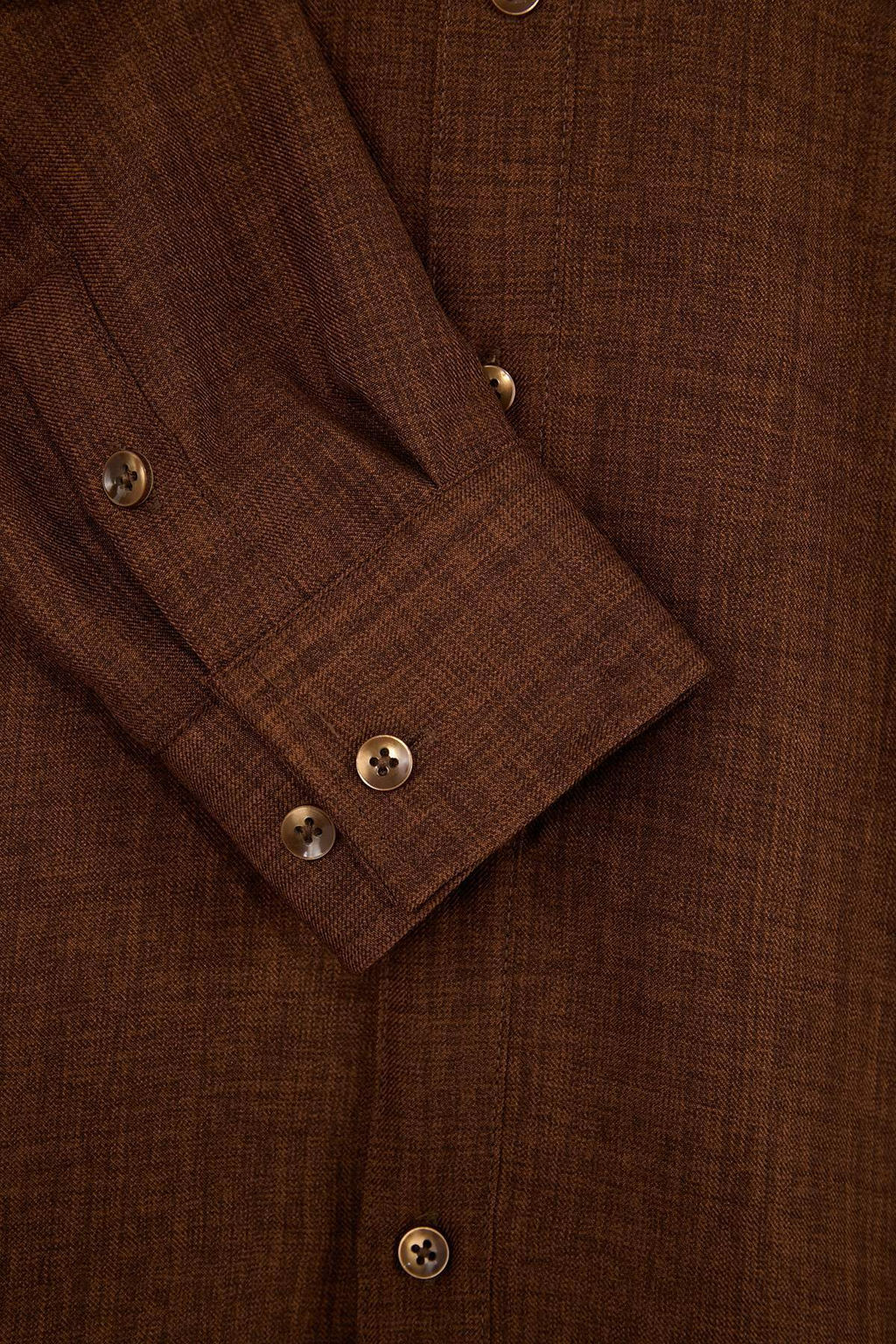 Kahverengi Regular Erkek Gomlek TMNSS26GO00009 - Trendyolmilla фото 2