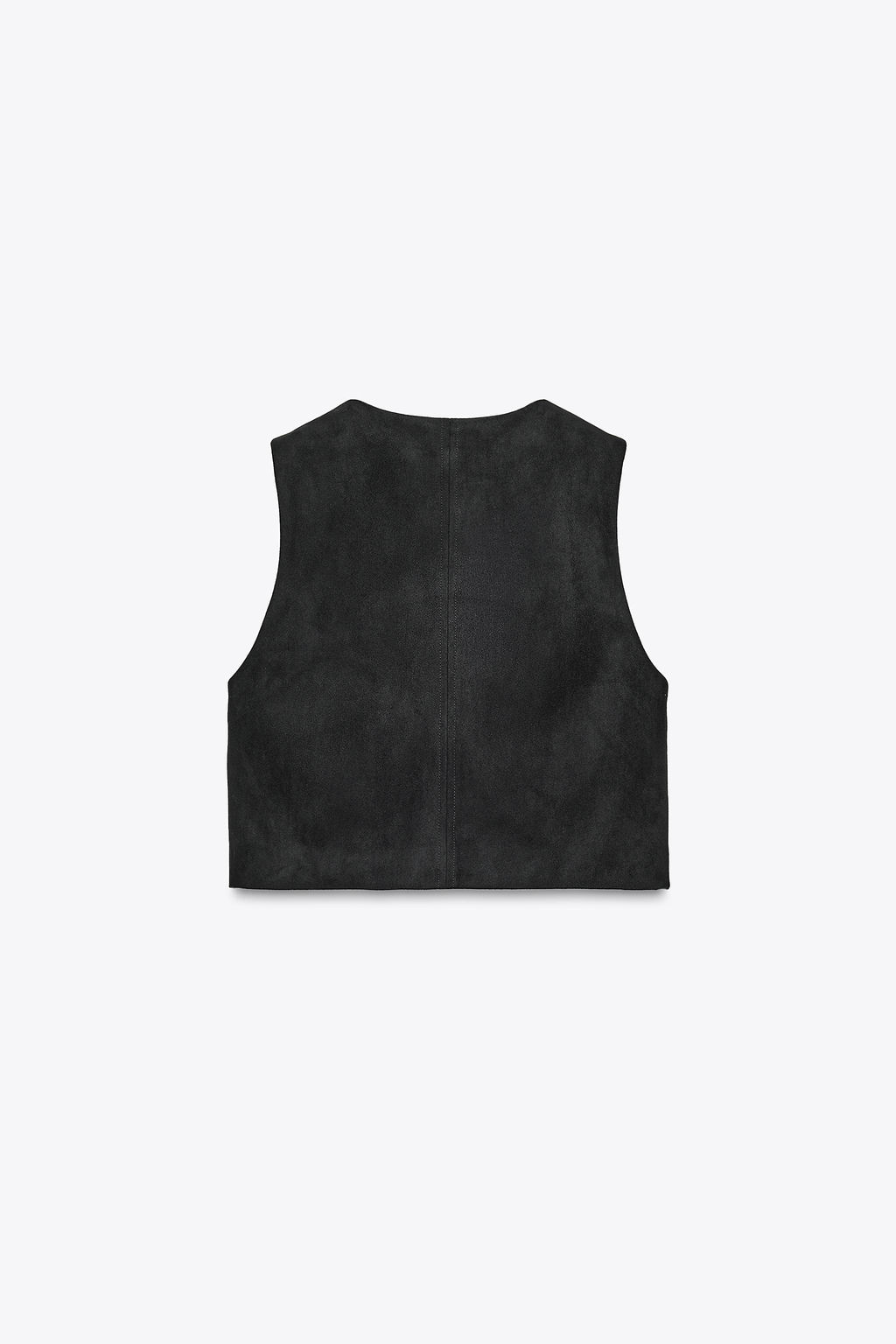 FAUX SUEDE WAISTCOAT WITH BEADED EMBROIDERY - Zara фото 7