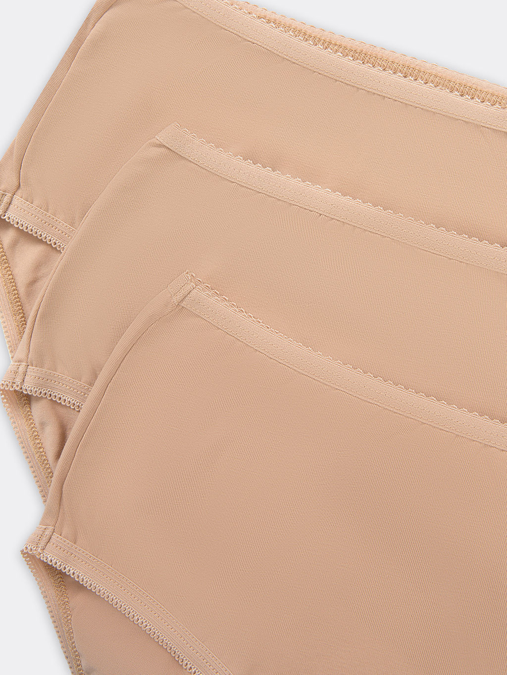 Цена за 2 штуки! Трусы женские макси бежевые мультипак (3 шт.) - Mark formelle фото 8