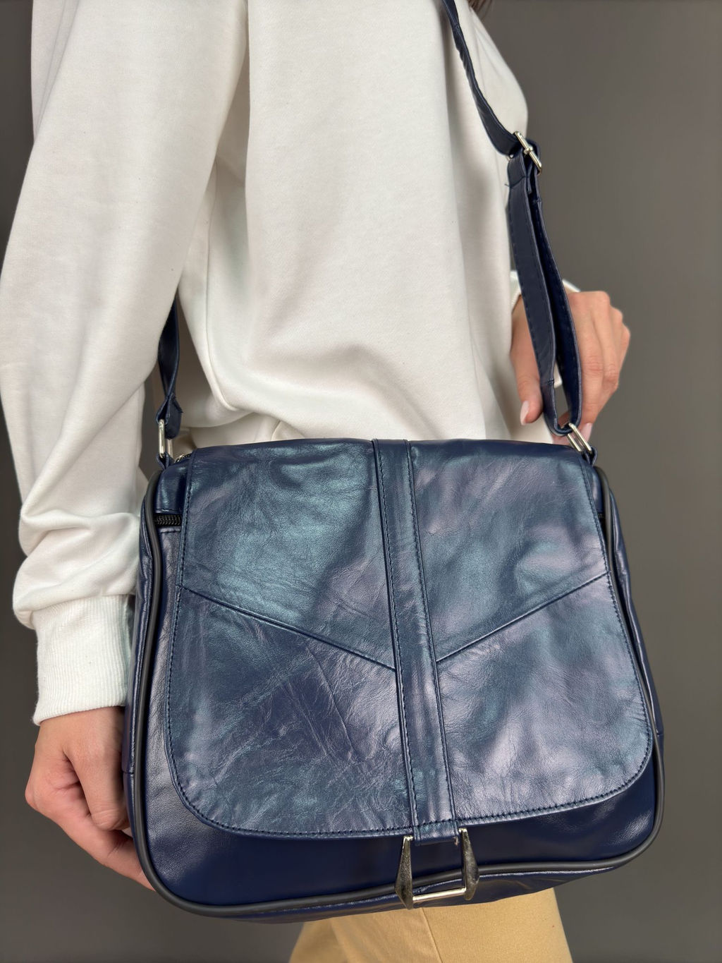 Сумка женская из телячьей кожи