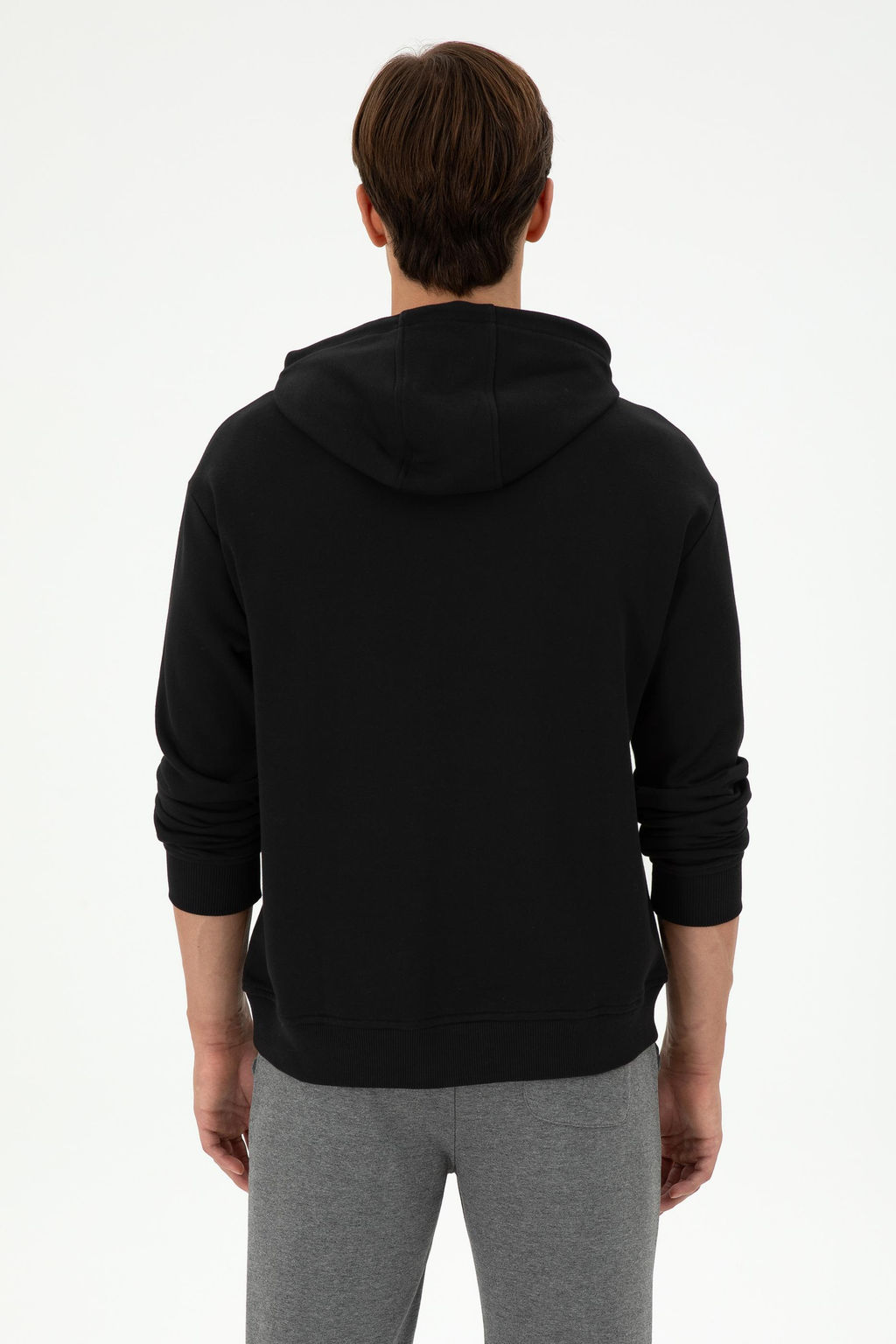 Мужской черный свитшот Неожиданная скидка в корзине - U.s. polo assn фото 5