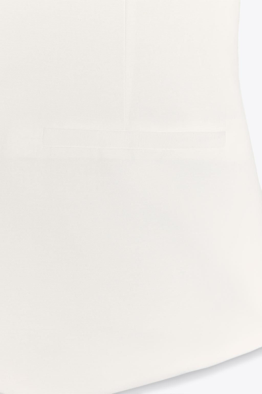 BUTTONED WAISTCOAT TOP - Zara фото 16