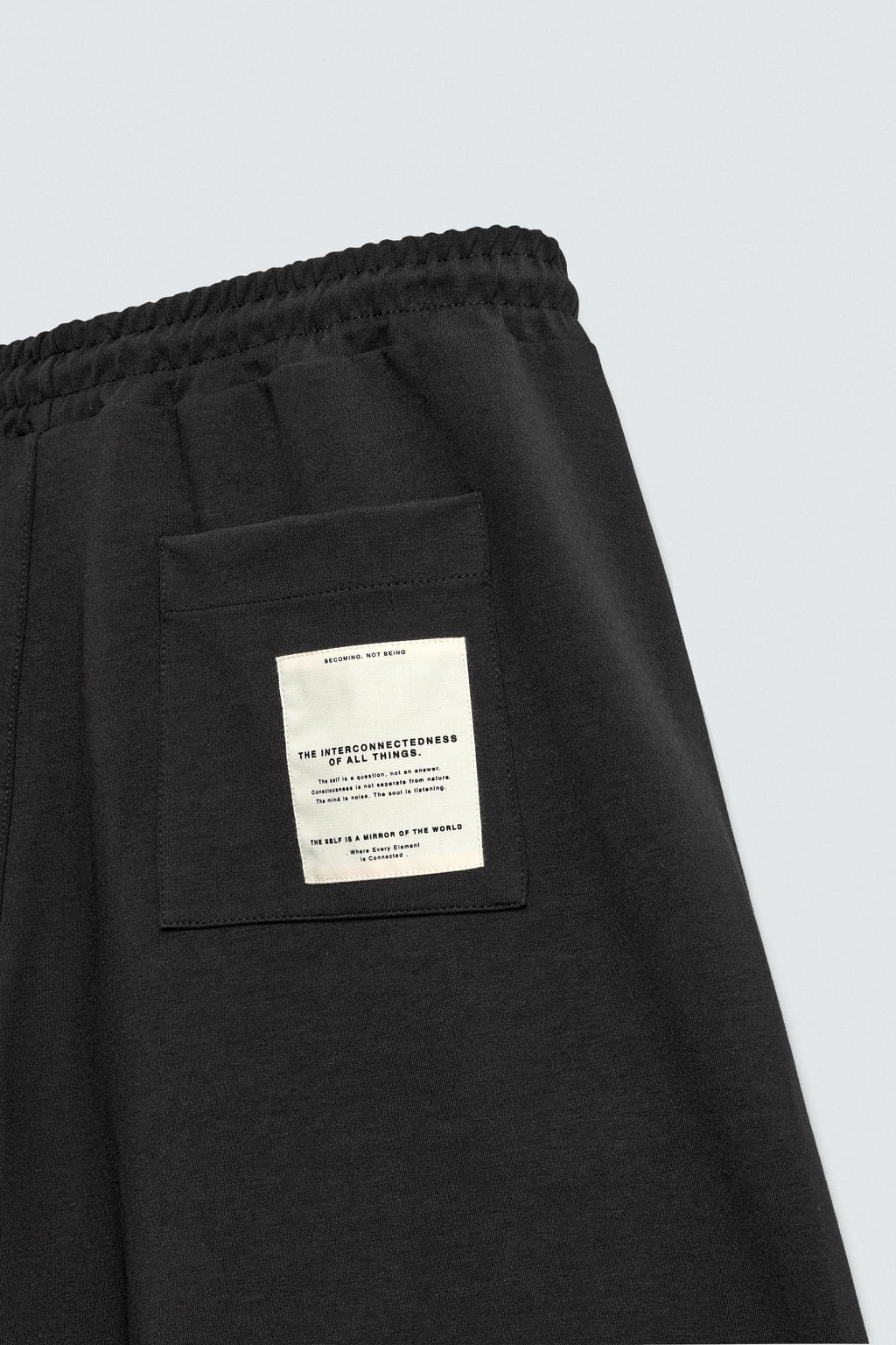 INTERLOCK BERMUDA SHORTS WITH LABEL - Zara фото 10
