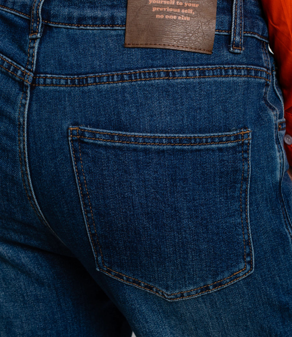 Джинсы #КТ88057 (1), синий - Dommod фото 5