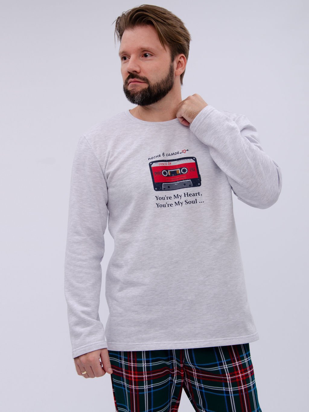 Пижама "Диско 2", футер начёс