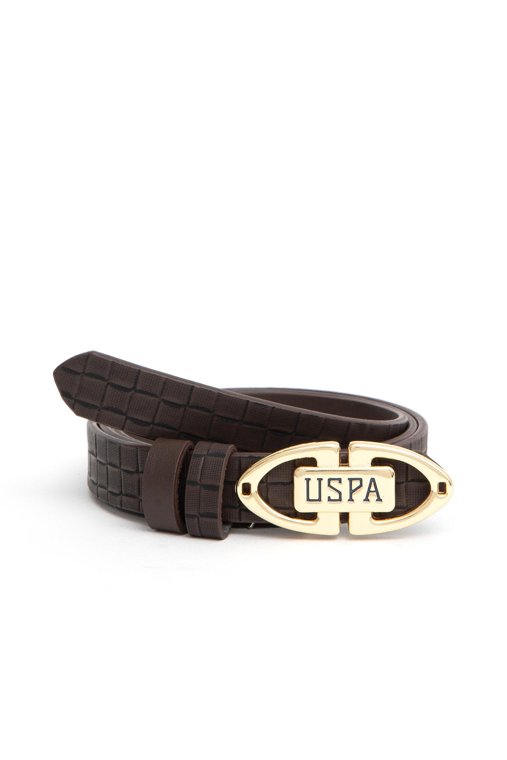 Женский коричневый пояс Неожиданная скидка в корзине - U.s. polo assn фото 5