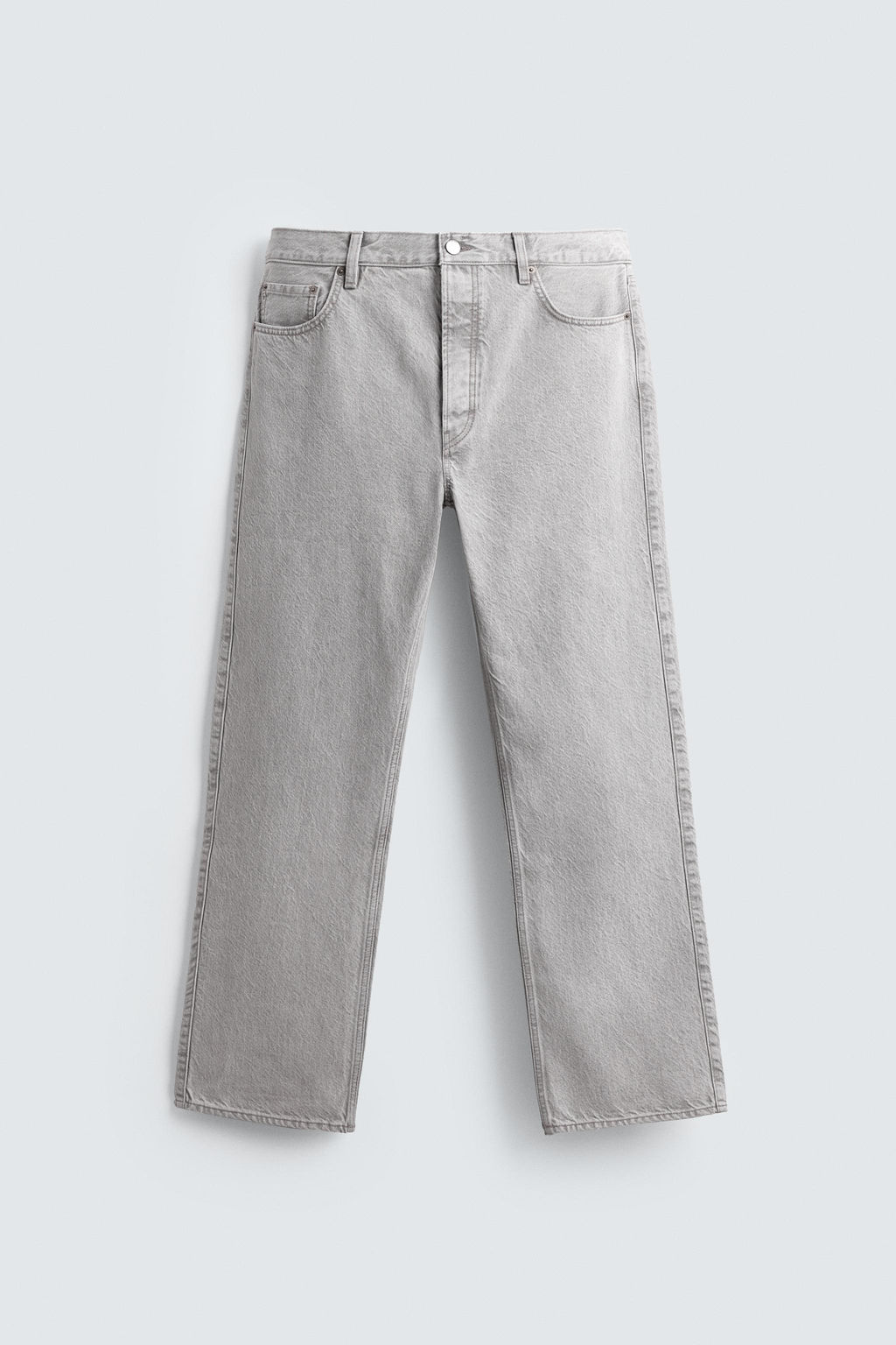 STRAIGHT ANKLE FIT JEANS - Zara фото 17