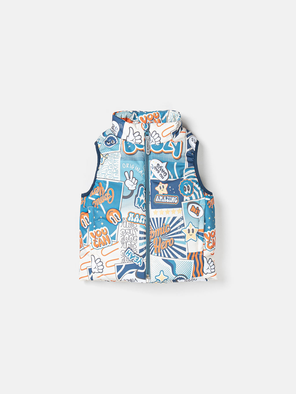 Жилет стеганый на молнии Comic Hero
