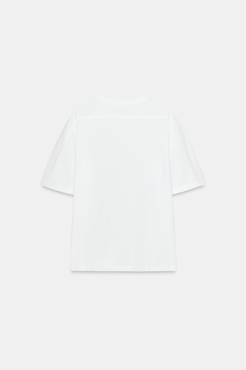 REGULAR FIT LABEL T-SHIRT - Zara фото 10