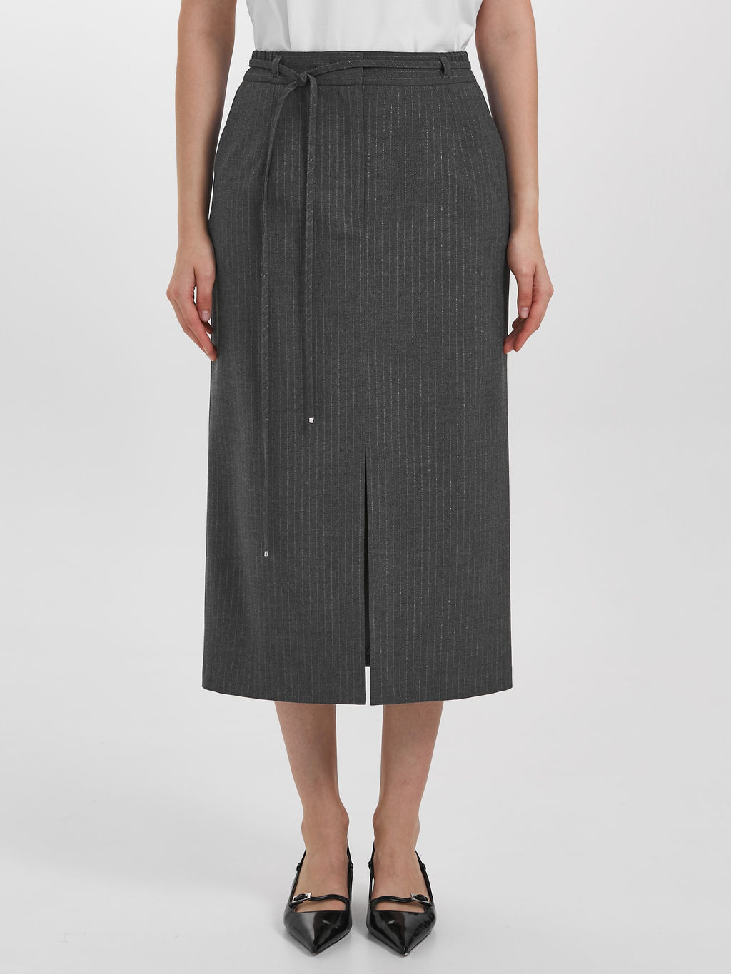 Юбка в полоску