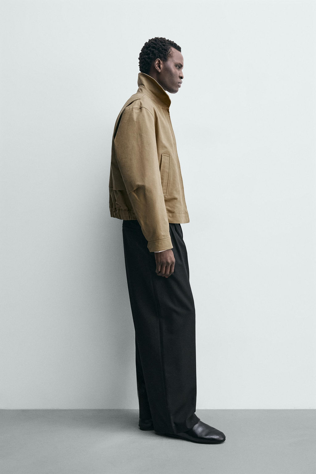 CROPPED FIT JACKET - Zara фото 4