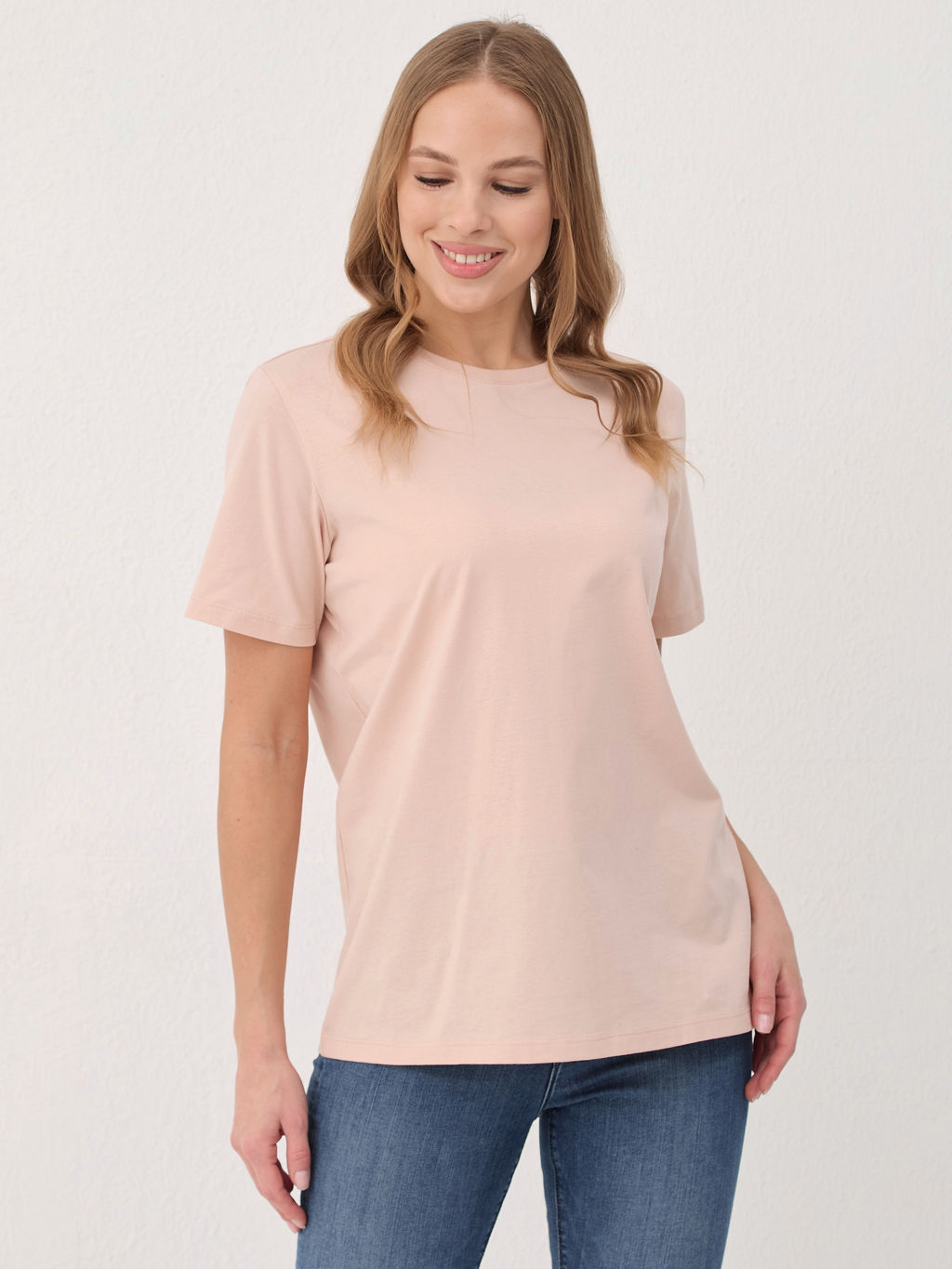 LUI et ELLE/ Футболка женская базовая 100% хлопок