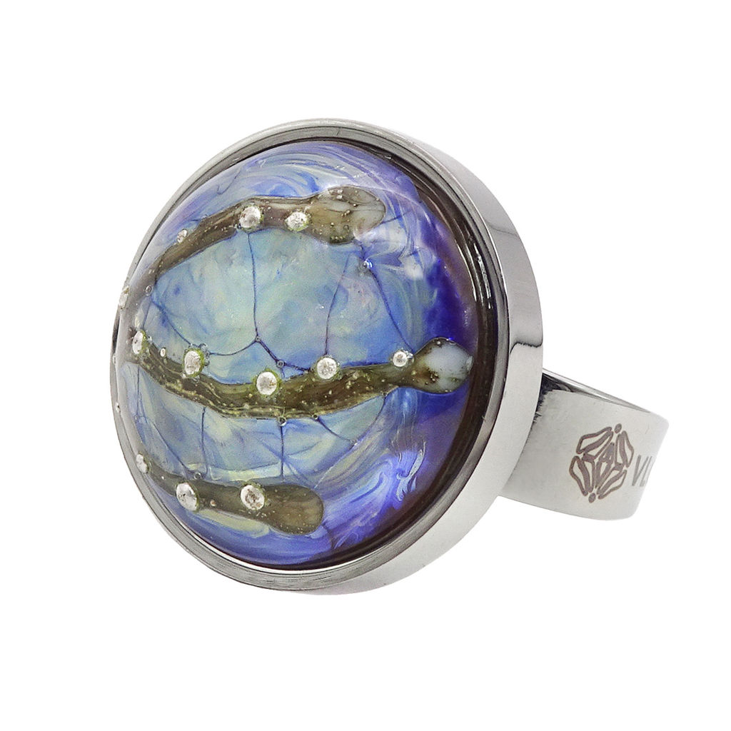 Кольцо из муранского стекла HEAVEN KO4169 - Vloes фото 2