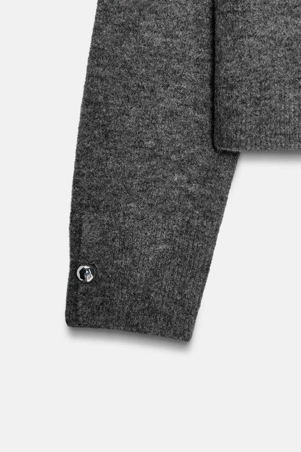 SOFT KNIT SWEATER WITH BUTTONS - Zara фото 6