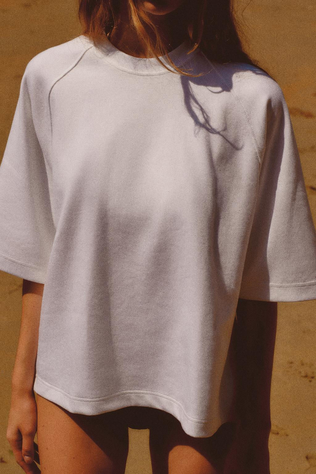 INTERLOCK OVERSIZE T-SHIRT - Zara фото 19