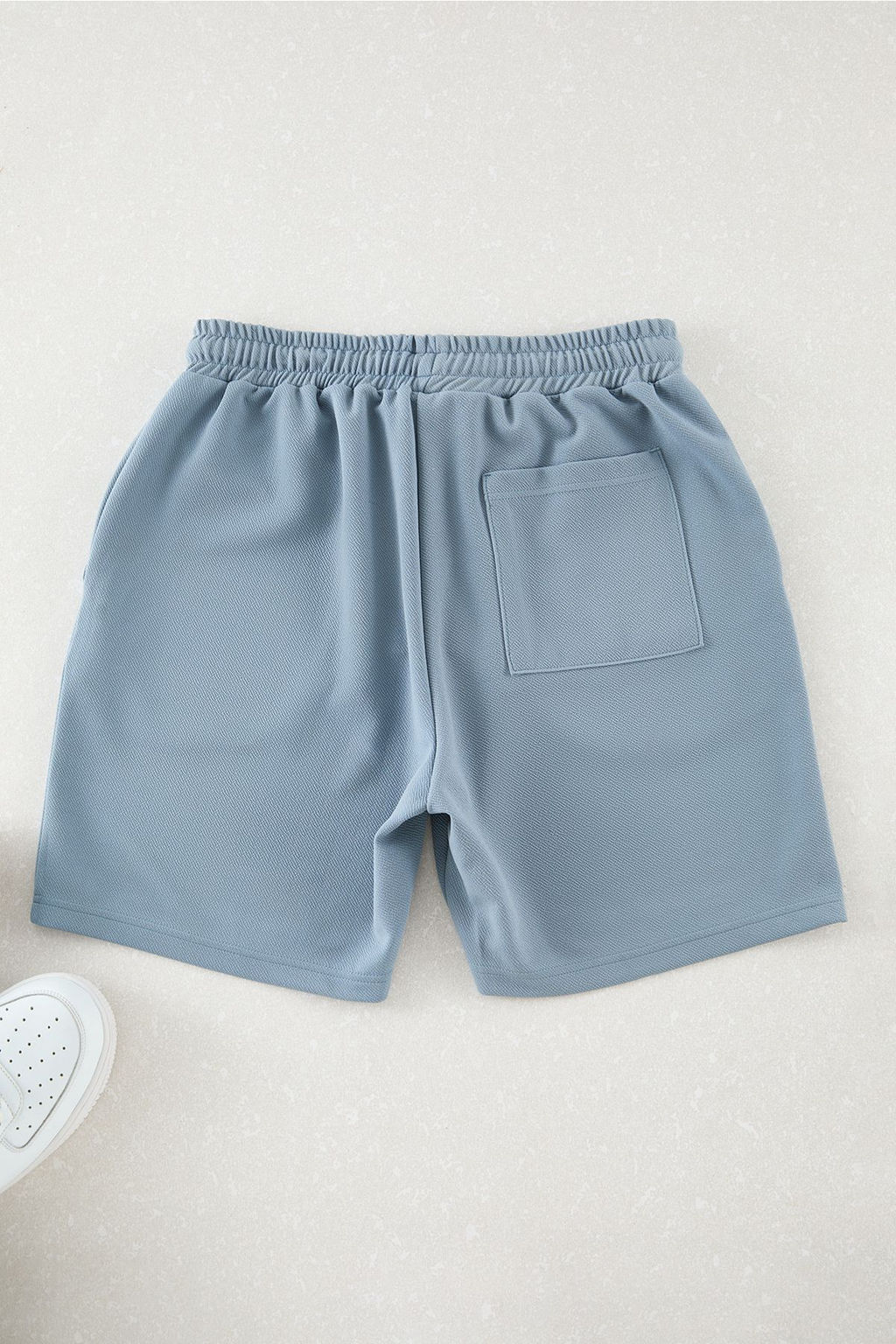 TRENDYOL MAN Mavi Regular/Normal Kesim Dokulu Basic Sort & Bermuda TMNSS25SR00022 - Trendyolmilla фото 4