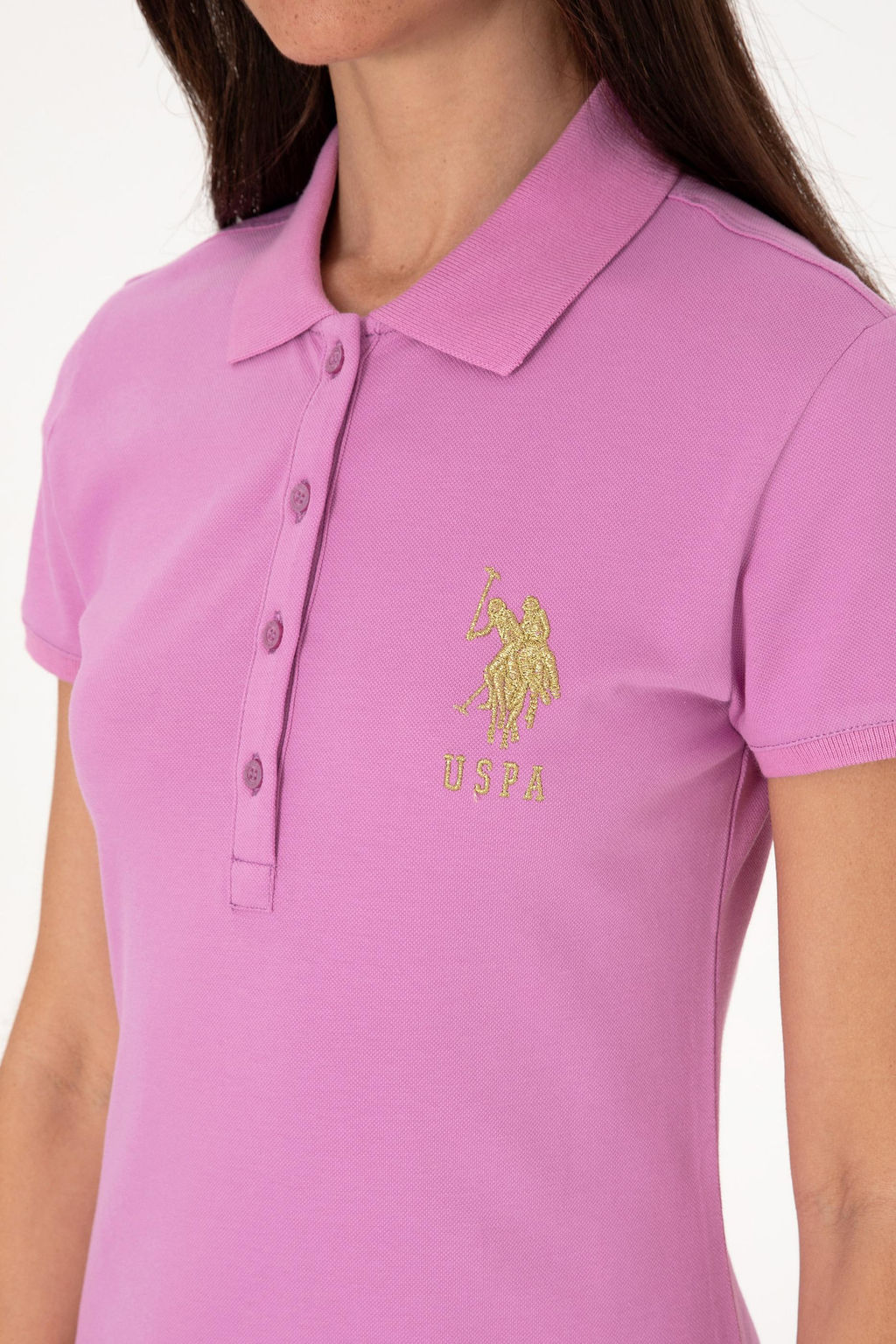 Kad_n Fu_ya Polo Yaka Mini Boy _rme Elbise - U.s. polo assn фото 6