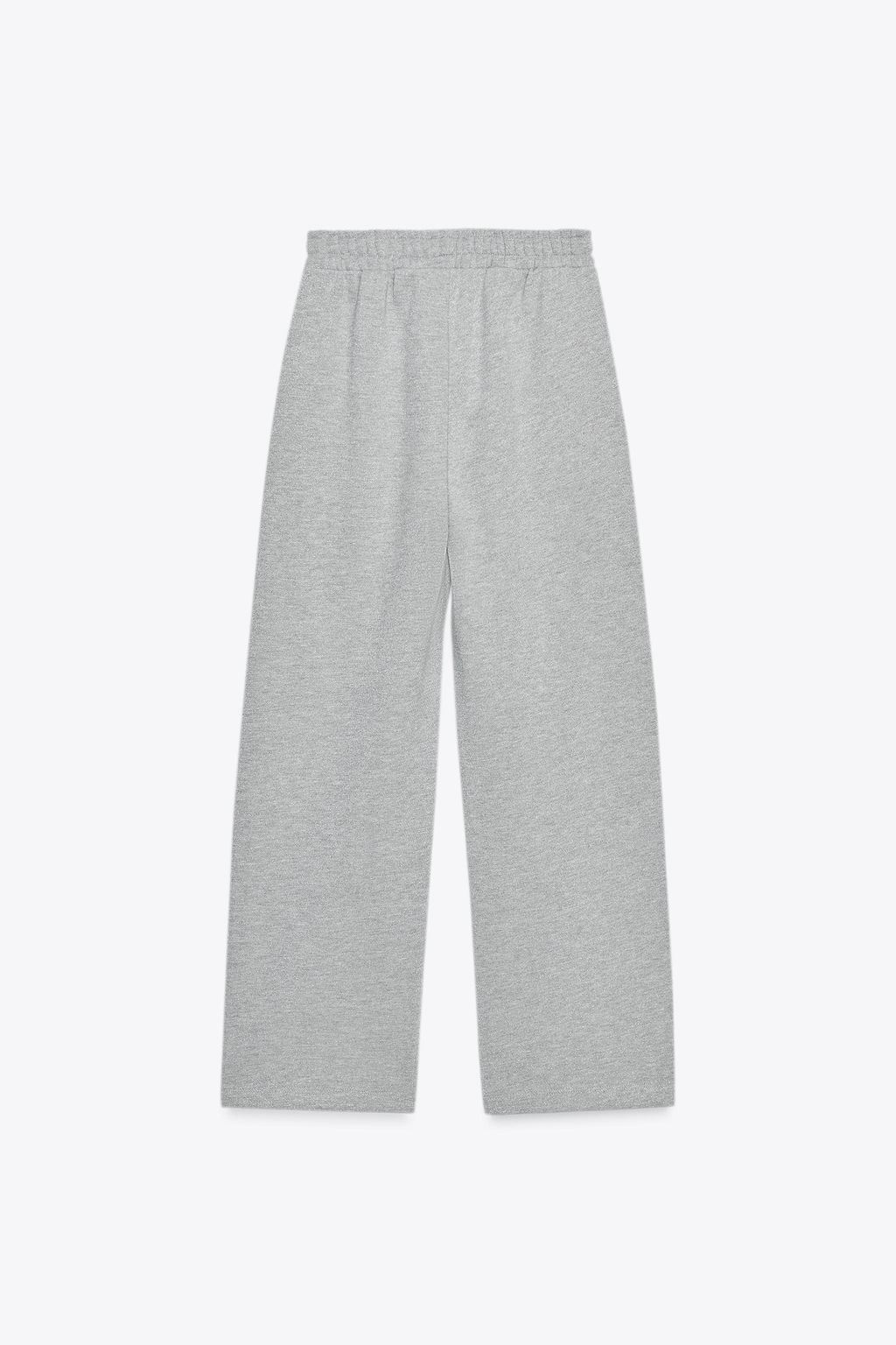 METALLIC THREAD FLEECE TROUSERS - Zara фото 6